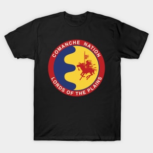 Comanche Nation Seal Lords Of The Plains T-Shirt